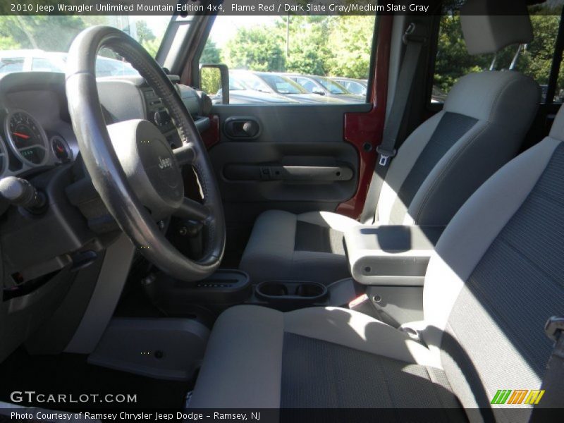 Flame Red / Dark Slate Gray/Medium Slate Gray 2010 Jeep Wrangler Unlimited Mountain Edition 4x4