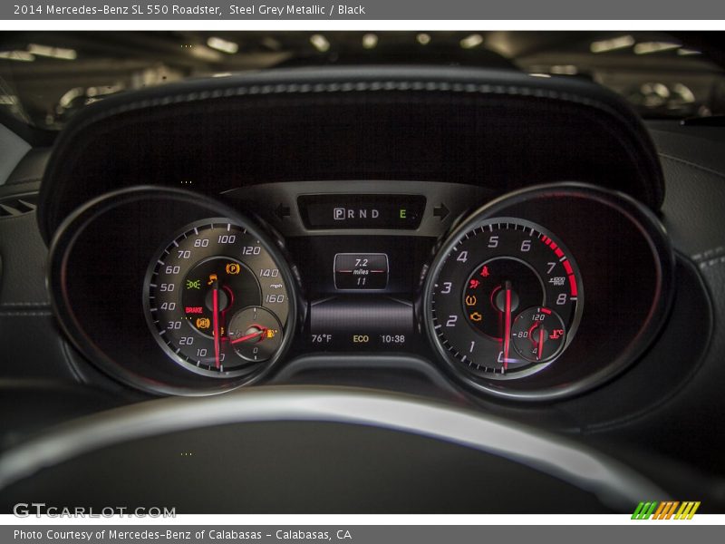  2014 SL 550 Roadster 550 Roadster Gauges