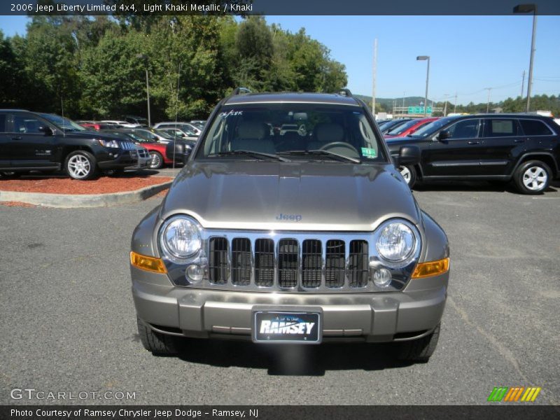 Light Khaki Metallic / Khaki 2006 Jeep Liberty Limited 4x4