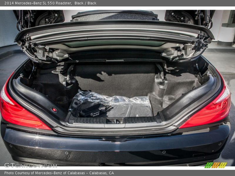  2014 SL 550 Roadster Trunk