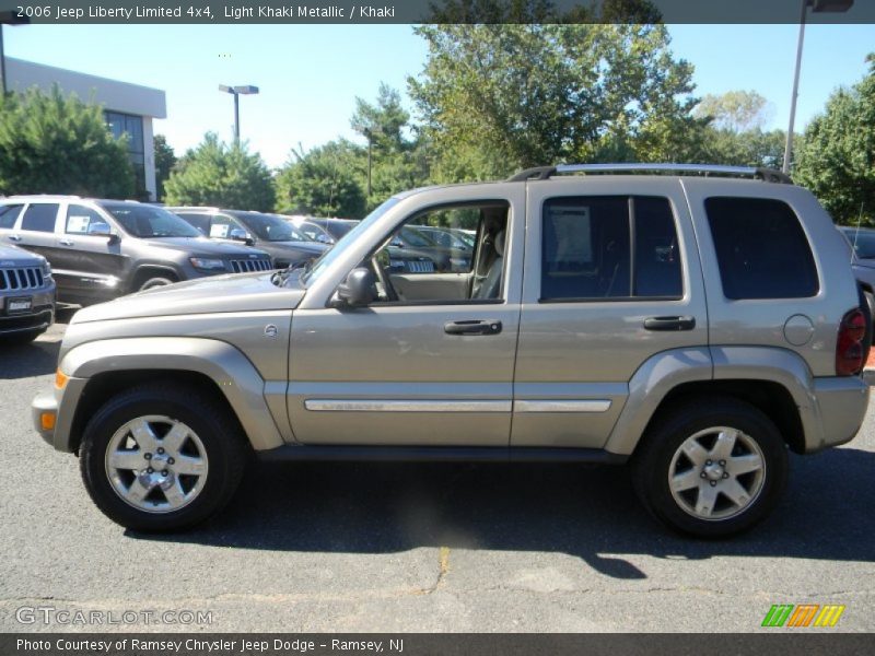 Light Khaki Metallic / Khaki 2006 Jeep Liberty Limited 4x4