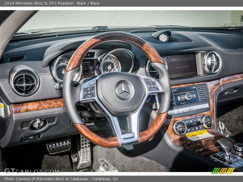 Dashboard of 2014 SL 550 Roadster
