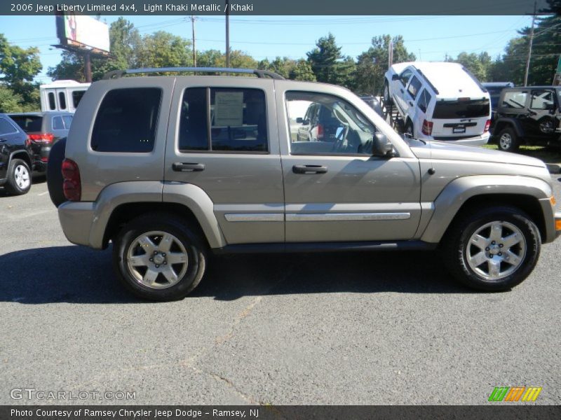 Light Khaki Metallic / Khaki 2006 Jeep Liberty Limited 4x4