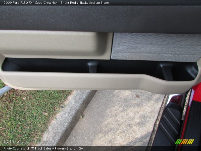 Bright Red / Black/Medium Stone 2009 Ford F150 FX4 SuperCrew 4x4
