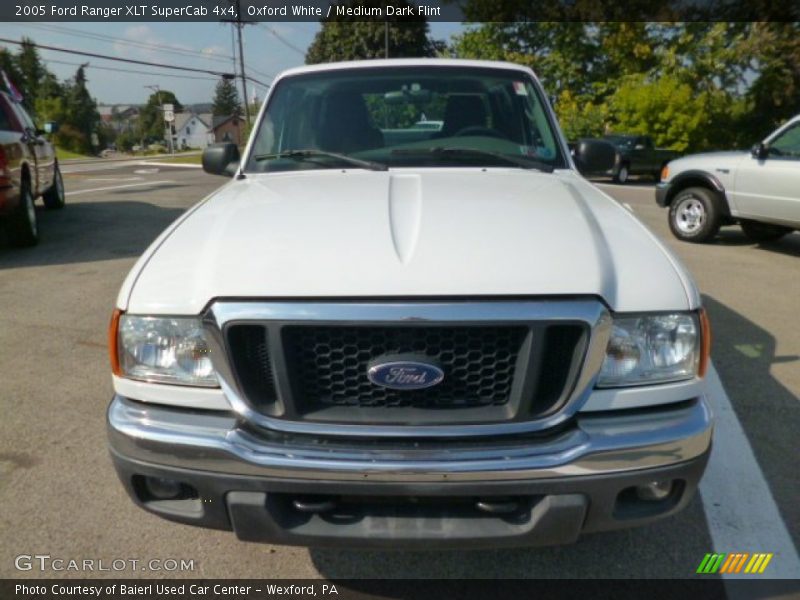 Oxford White / Medium Dark Flint 2005 Ford Ranger XLT SuperCab 4x4