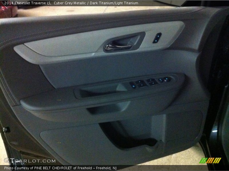 Cyber Grey Metallic / Dark Titanium/Light Titanium 2014 Chevrolet Traverse LS