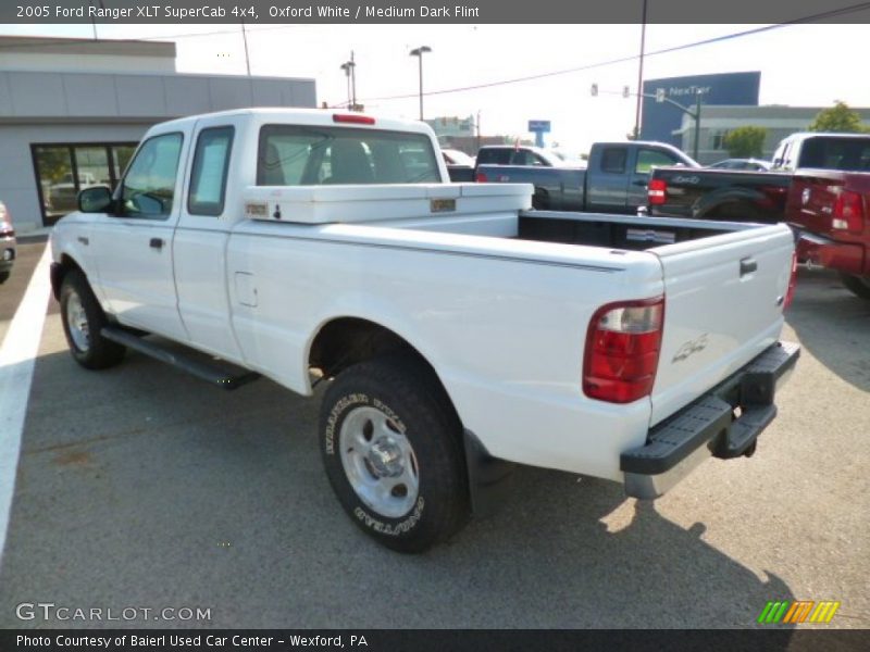 Oxford White / Medium Dark Flint 2005 Ford Ranger XLT SuperCab 4x4