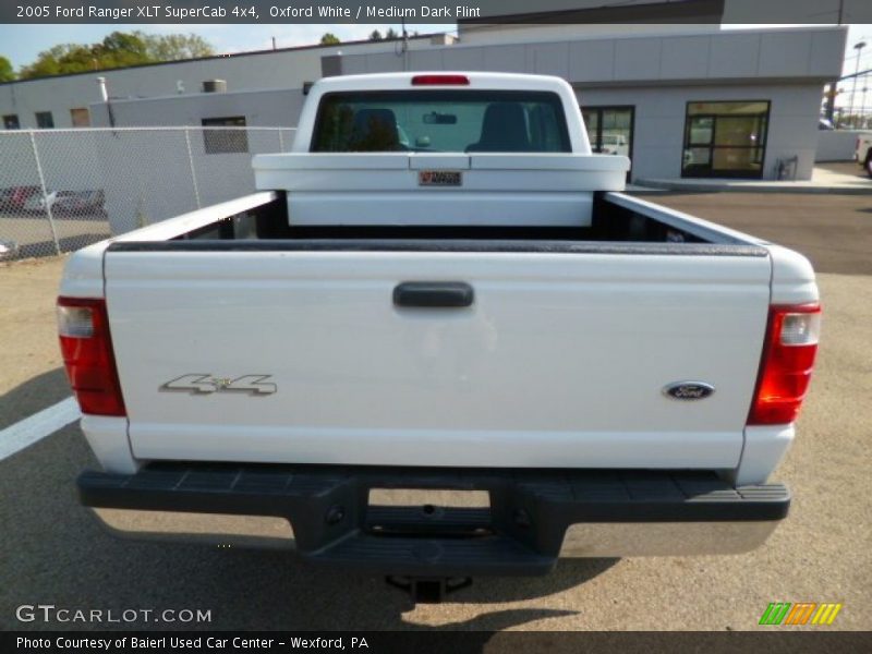 Oxford White / Medium Dark Flint 2005 Ford Ranger XLT SuperCab 4x4
