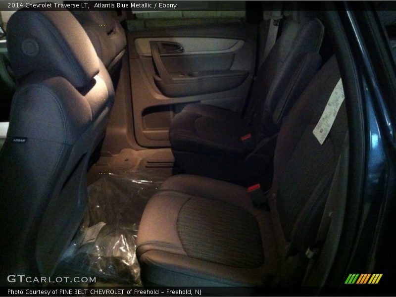 Atlantis Blue Metallic / Ebony 2014 Chevrolet Traverse LT