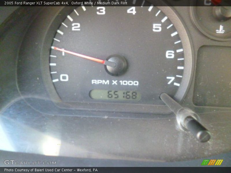 Oxford White / Medium Dark Flint 2005 Ford Ranger XLT SuperCab 4x4
