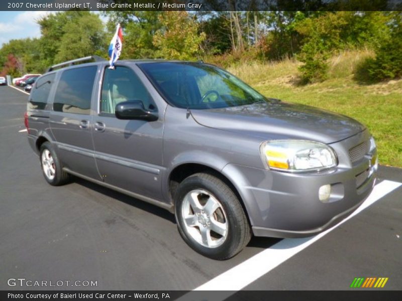 Blue Granite Metallic / Medium Gray 2007 Chevrolet Uplander LT
