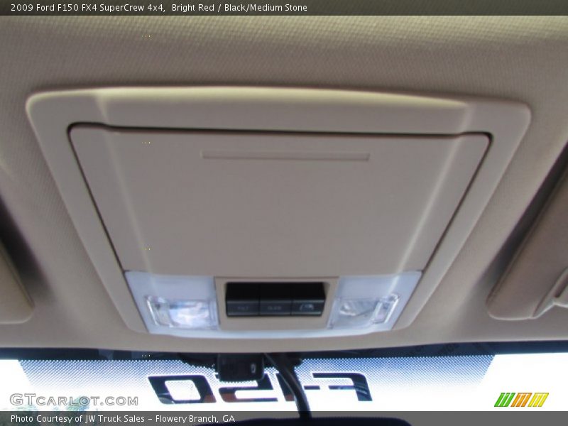 Bright Red / Black/Medium Stone 2009 Ford F150 FX4 SuperCrew 4x4