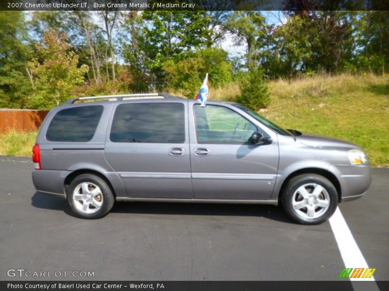 Blue Granite Metallic / Medium Gray 2007 Chevrolet Uplander LT