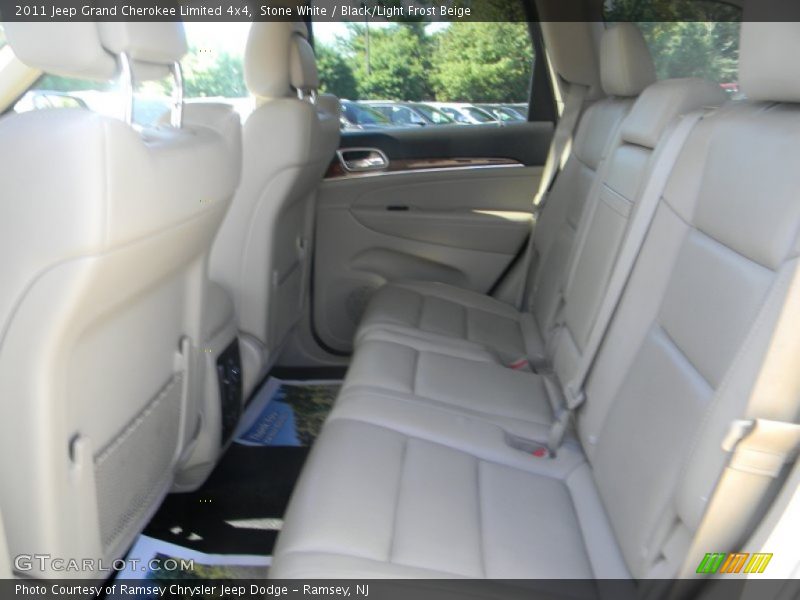 Stone White / Black/Light Frost Beige 2011 Jeep Grand Cherokee Limited 4x4