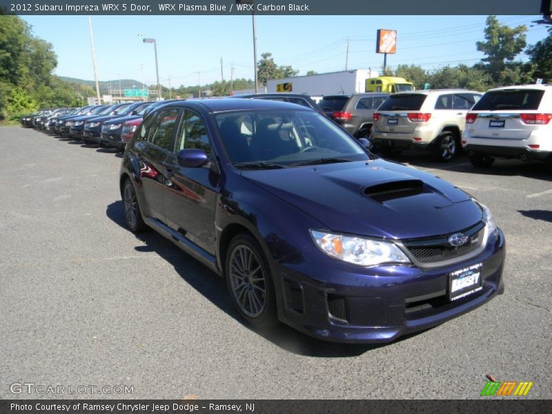 WRX Plasma Blue / WRX Carbon Black 2012 Subaru Impreza WRX 5 Door