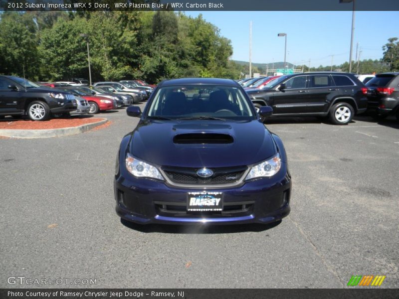 WRX Plasma Blue / WRX Carbon Black 2012 Subaru Impreza WRX 5 Door