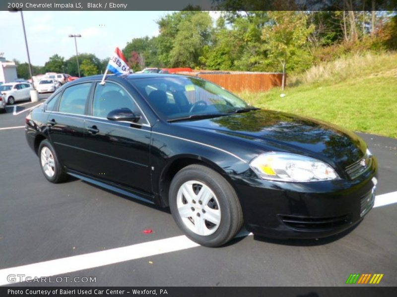 Black / Ebony 2009 Chevrolet Impala LS
