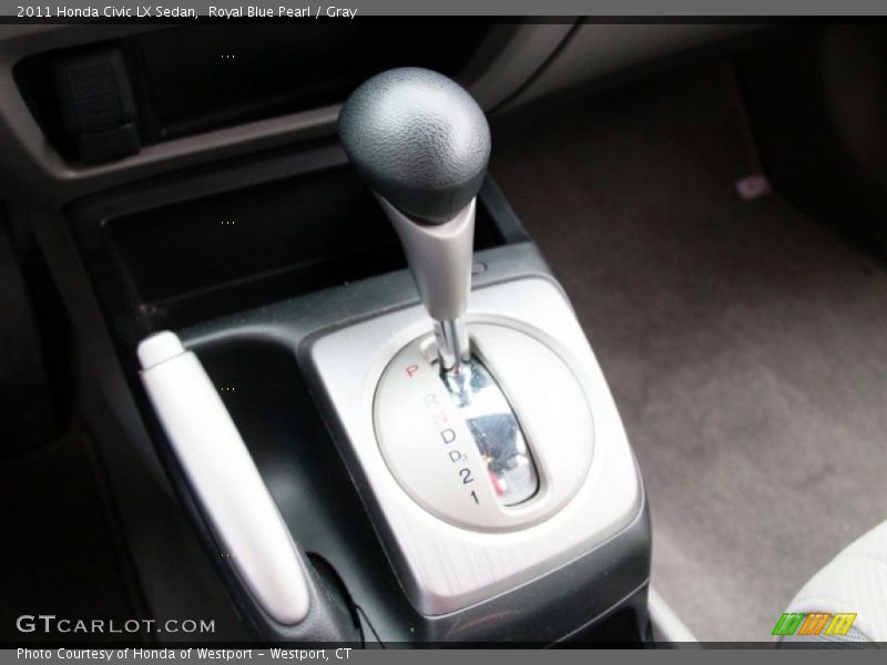 Royal Blue Pearl / Gray 2011 Honda Civic LX Sedan