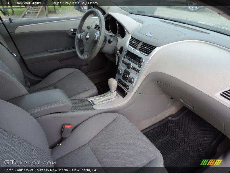 Taupe Gray Metallic / Ebony 2012 Chevrolet Malibu LT