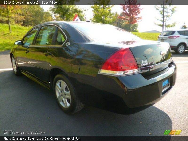 Black / Ebony 2009 Chevrolet Impala LS