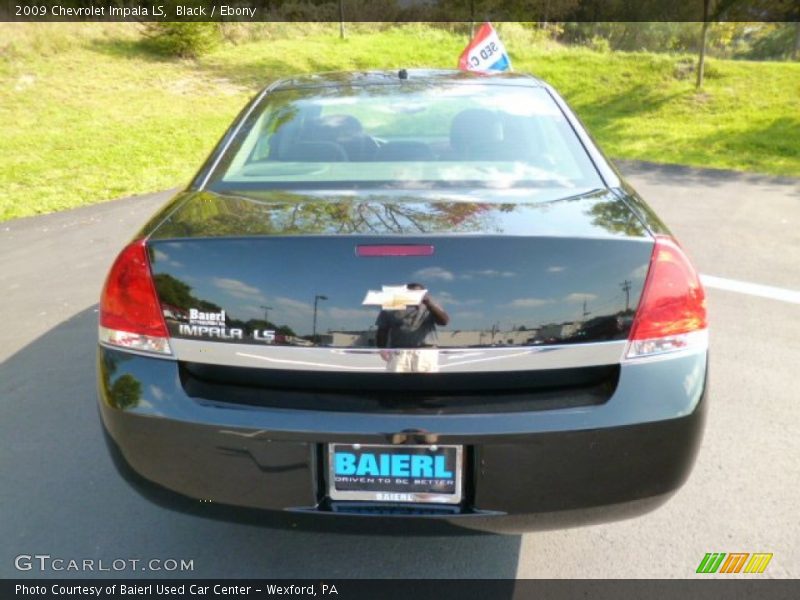 Black / Ebony 2009 Chevrolet Impala LS