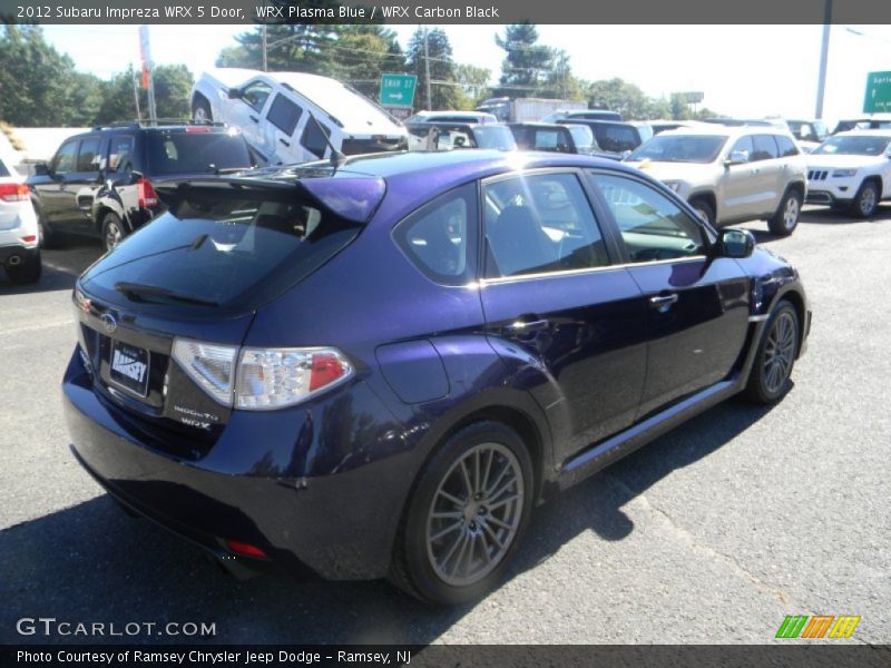 WRX Plasma Blue / WRX Carbon Black 2012 Subaru Impreza WRX 5 Door