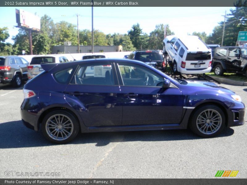 WRX Plasma Blue / WRX Carbon Black 2012 Subaru Impreza WRX 5 Door