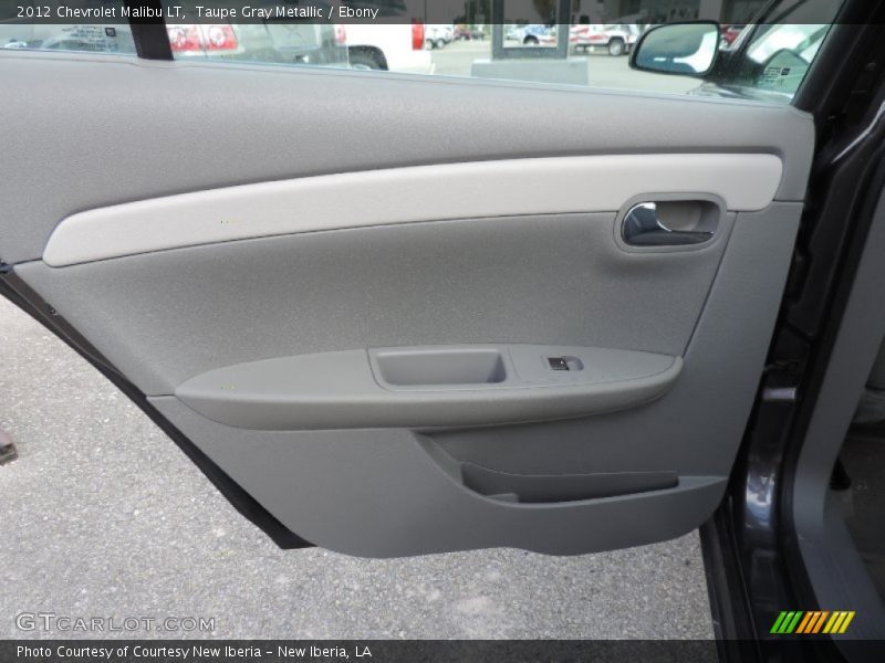 Taupe Gray Metallic / Ebony 2012 Chevrolet Malibu LT