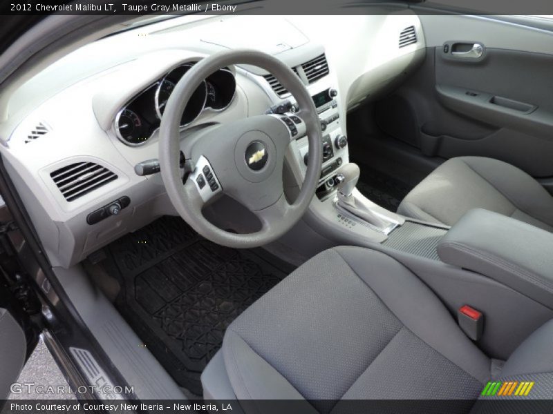 Taupe Gray Metallic / Ebony 2012 Chevrolet Malibu LT