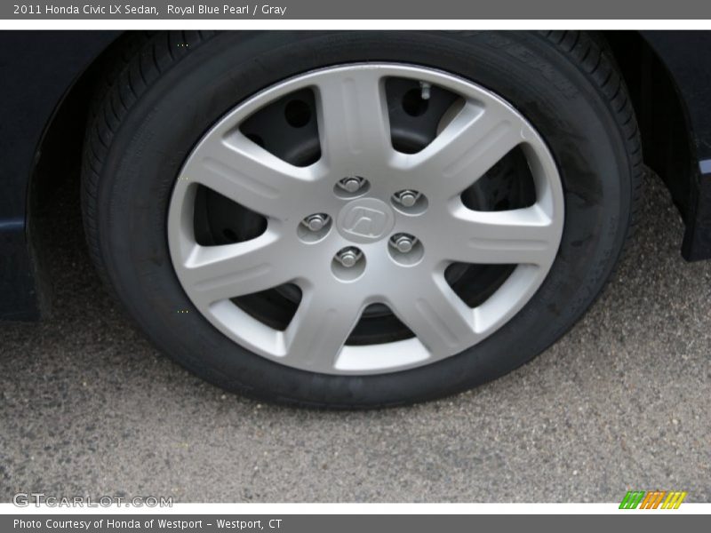 Royal Blue Pearl / Gray 2011 Honda Civic LX Sedan
