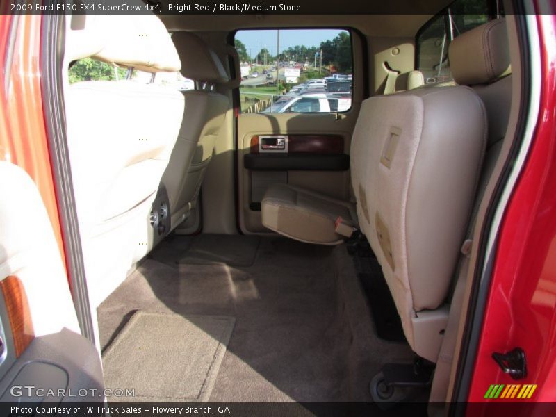 Bright Red / Black/Medium Stone 2009 Ford F150 FX4 SuperCrew 4x4