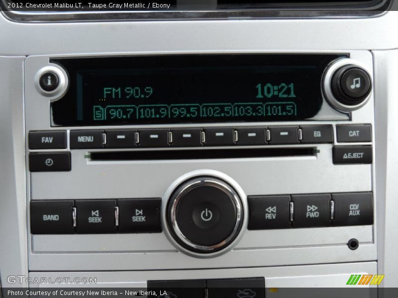 Taupe Gray Metallic / Ebony 2012 Chevrolet Malibu LT