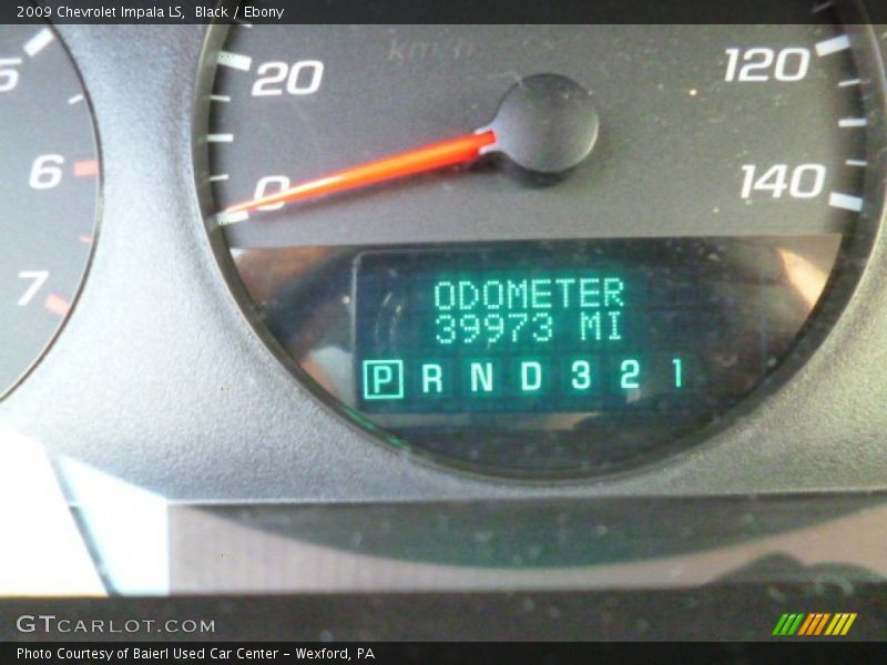 Black / Ebony 2009 Chevrolet Impala LS