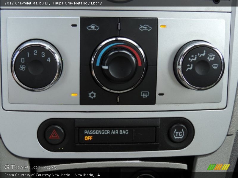 Taupe Gray Metallic / Ebony 2012 Chevrolet Malibu LT