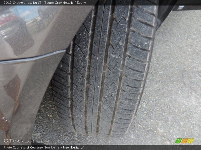 Taupe Gray Metallic / Ebony 2012 Chevrolet Malibu LT