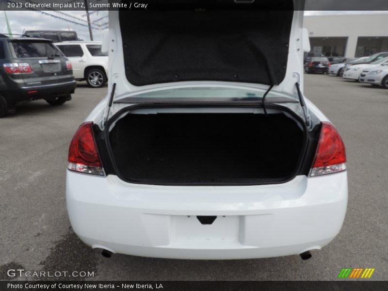 Summit White / Gray 2013 Chevrolet Impala LTZ