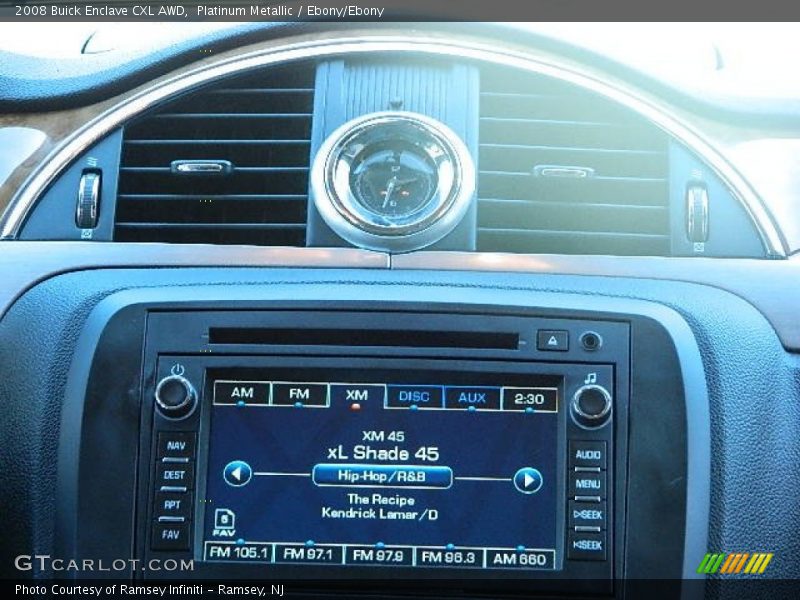 Platinum Metallic / Ebony/Ebony 2008 Buick Enclave CXL AWD