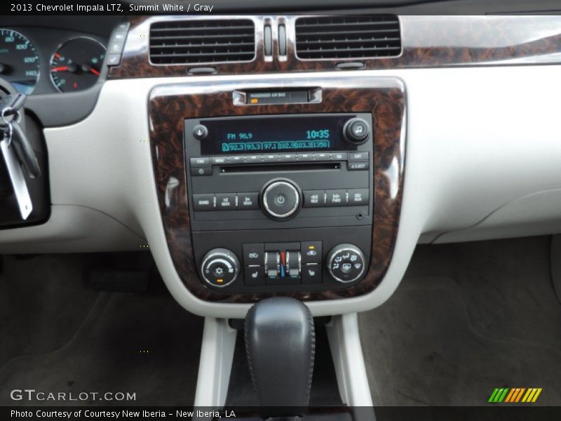 Summit White / Gray 2013 Chevrolet Impala LTZ