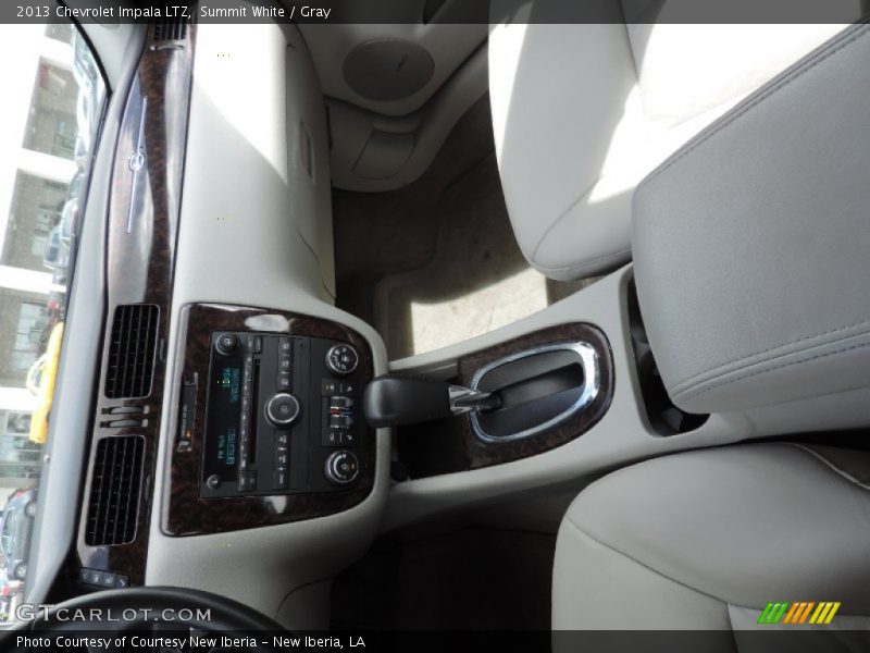 Summit White / Gray 2013 Chevrolet Impala LTZ