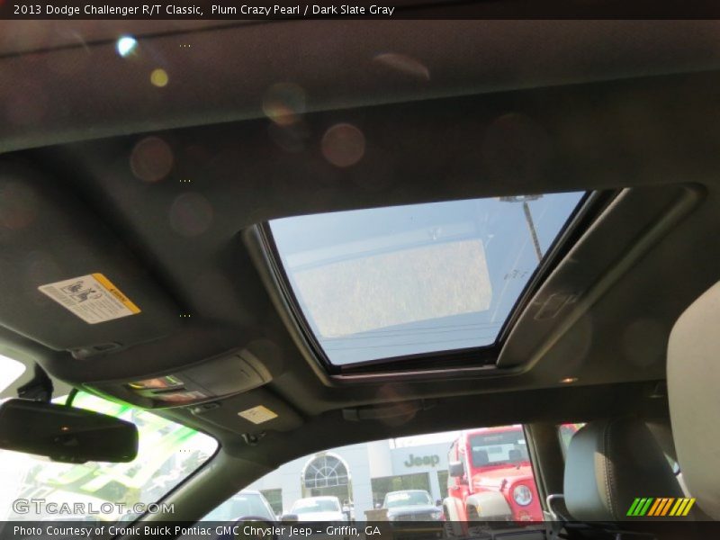 Plum Crazy Pearl / Dark Slate Gray 2013 Dodge Challenger R/T Classic