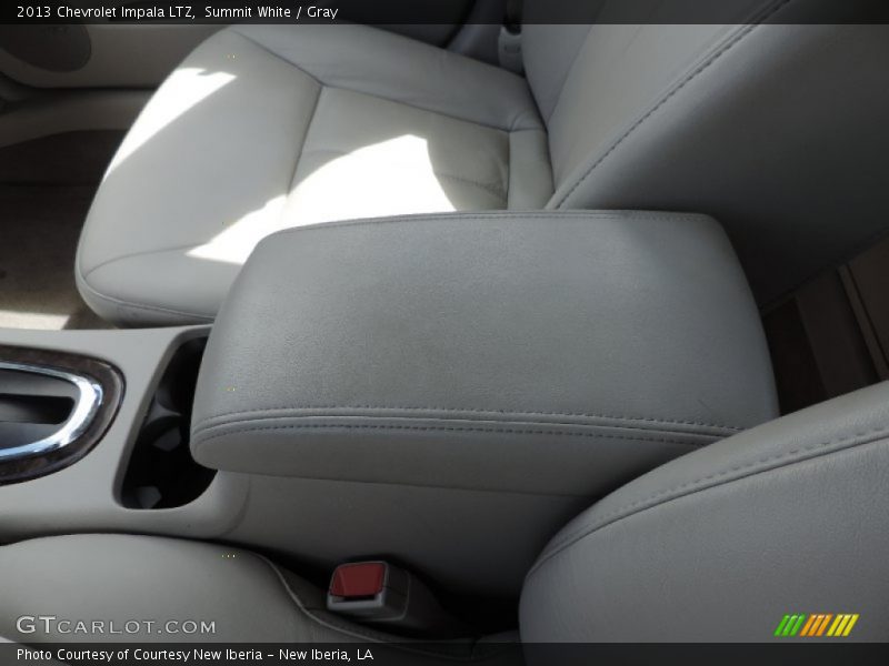 Summit White / Gray 2013 Chevrolet Impala LTZ