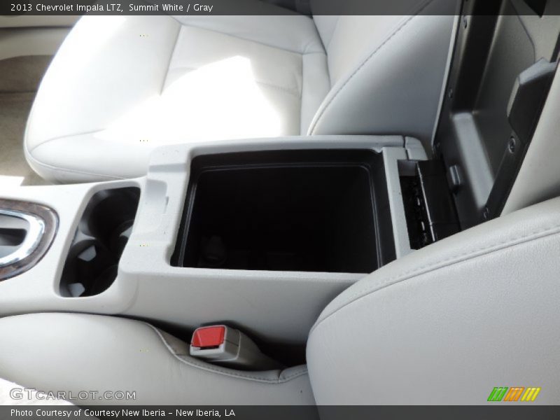 Summit White / Gray 2013 Chevrolet Impala LTZ