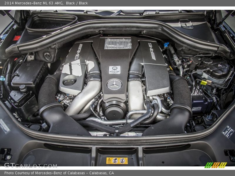  2014 ML 63 AMG Engine - 5.5 AMG Liter biturbo DOHC 32-Valve VVT V8