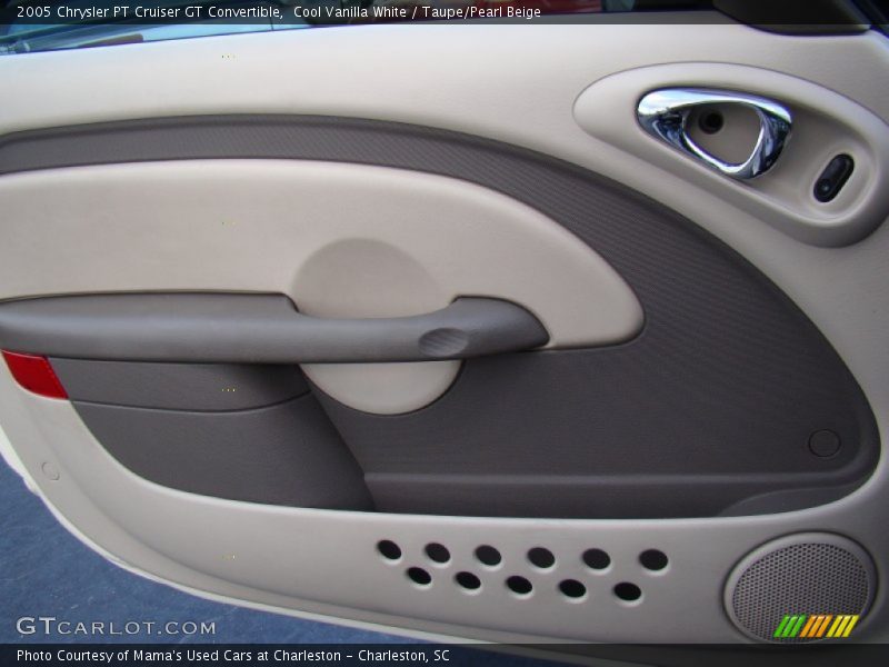 Cool Vanilla White / Taupe/Pearl Beige 2005 Chrysler PT Cruiser GT Convertible