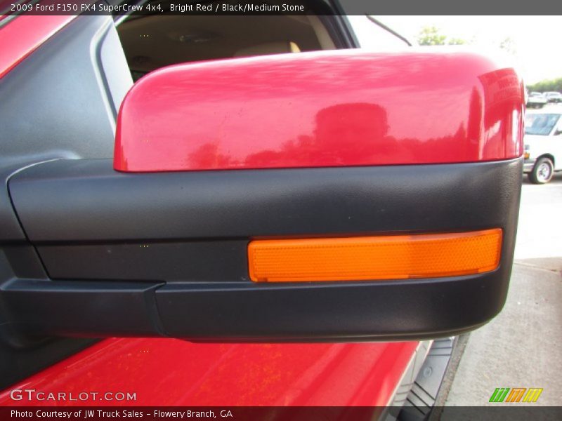 Bright Red / Black/Medium Stone 2009 Ford F150 FX4 SuperCrew 4x4