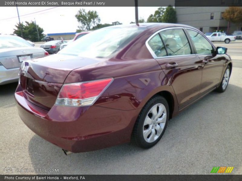  2008 Accord EX Sedan Basque Red Pearl