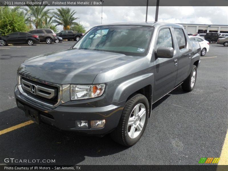 Polished Metal Metallic / Black 2011 Honda Ridgeline RTL