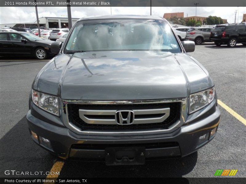 Polished Metal Metallic / Black 2011 Honda Ridgeline RTL