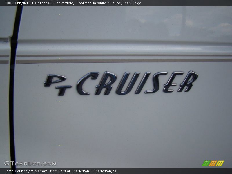 Cool Vanilla White / Taupe/Pearl Beige 2005 Chrysler PT Cruiser GT Convertible