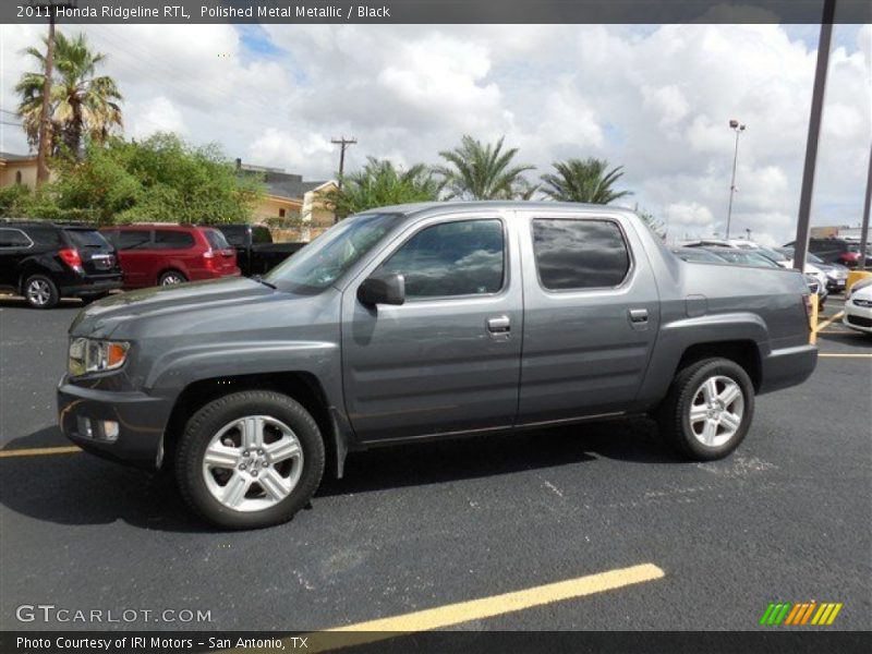Polished Metal Metallic / Black 2011 Honda Ridgeline RTL
